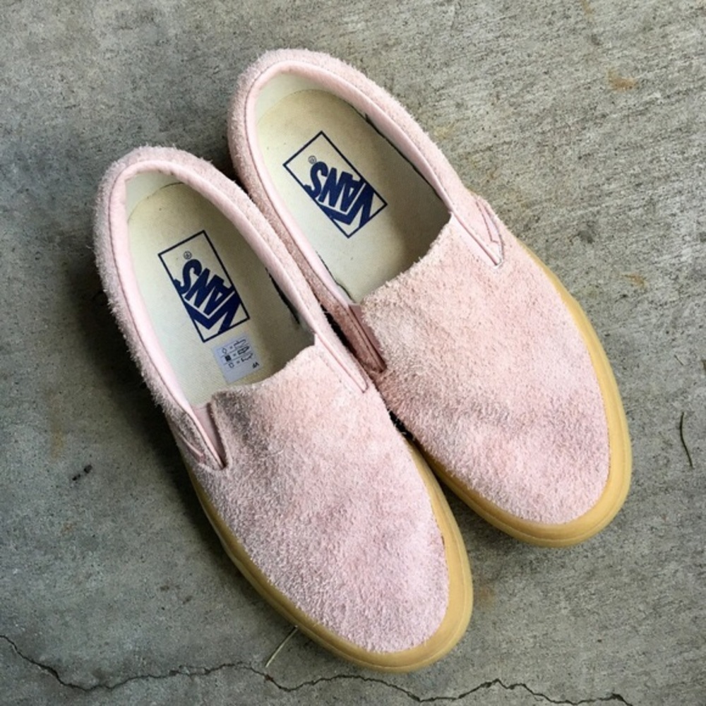 Pink Suede Vans